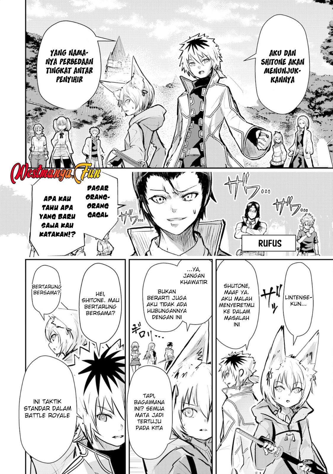 Halaman 3 dari Nanairo Raijyutsushi no Eiyutan Chapter 4