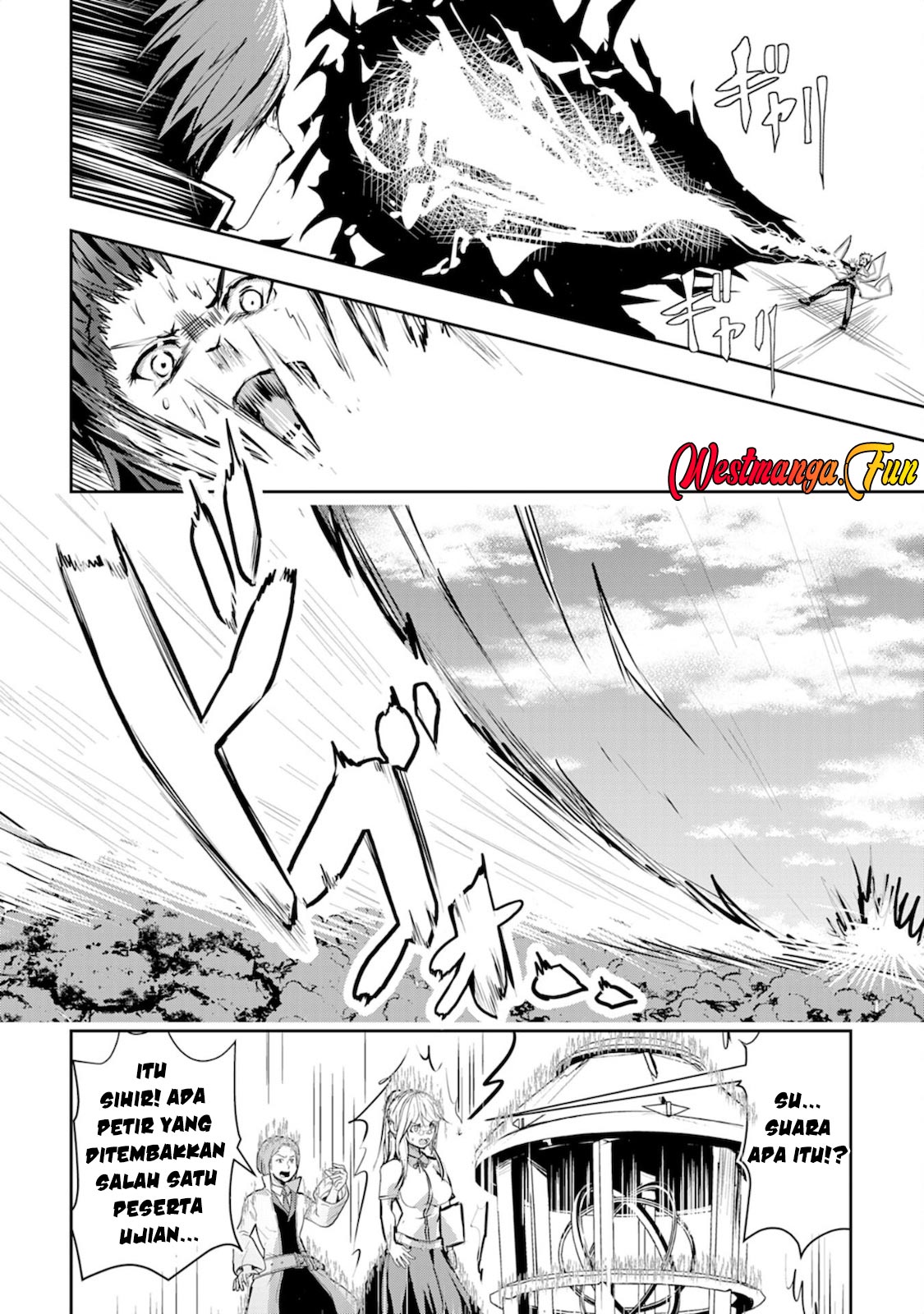 Halaman 30 dari Nanairo Raijyutsushi no Eiyutan Chapter 4