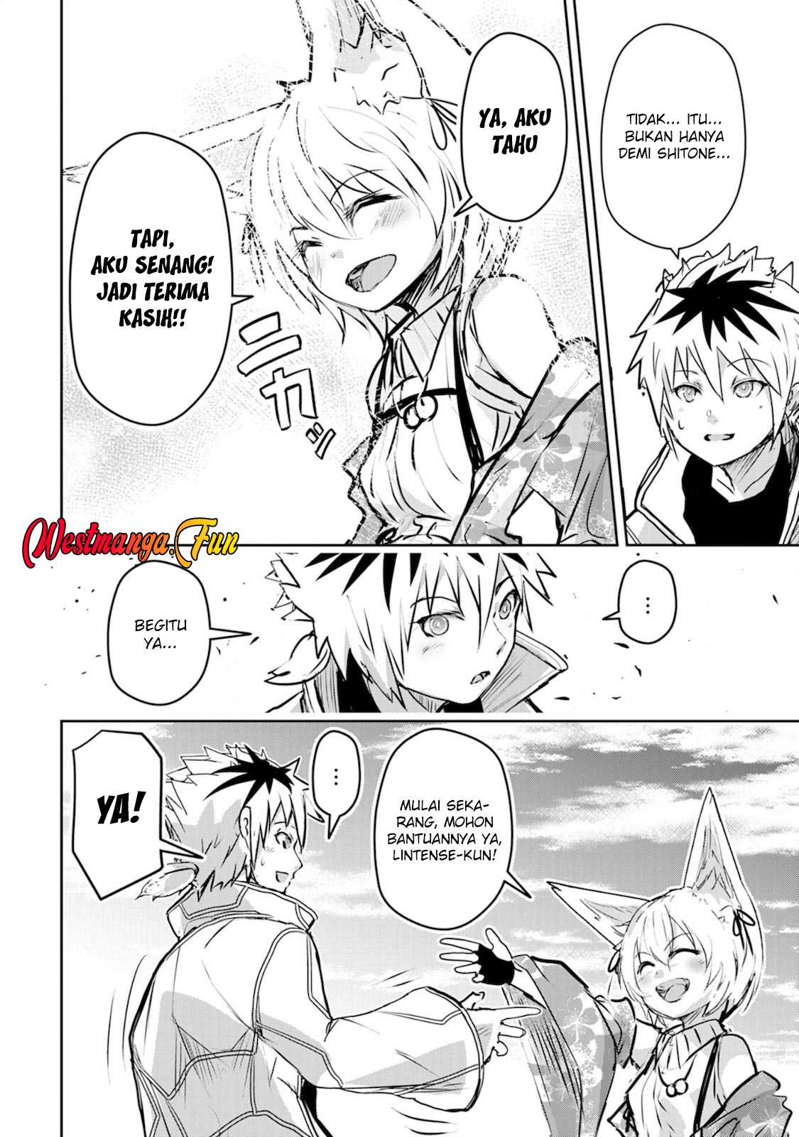 Halaman 34 dari Nanairo Raijyutsushi no Eiyutan Chapter 4
