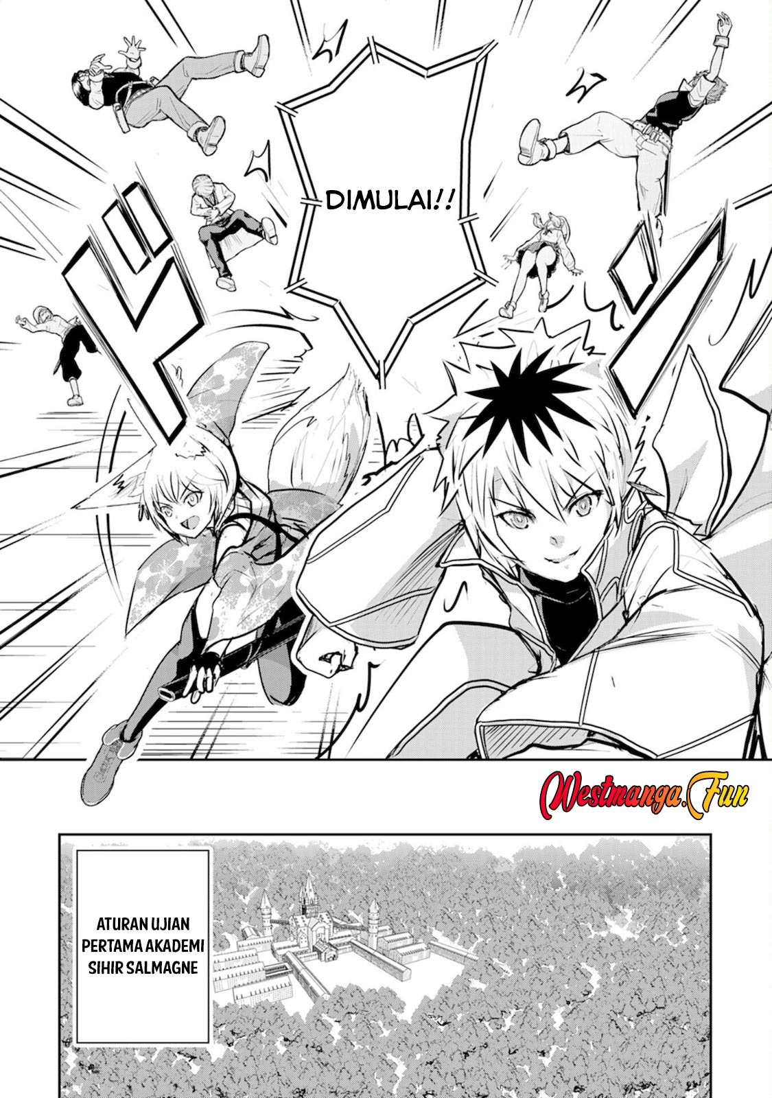 Halaman 8 dari Nanairo Raijyutsushi no Eiyutan Chapter 4