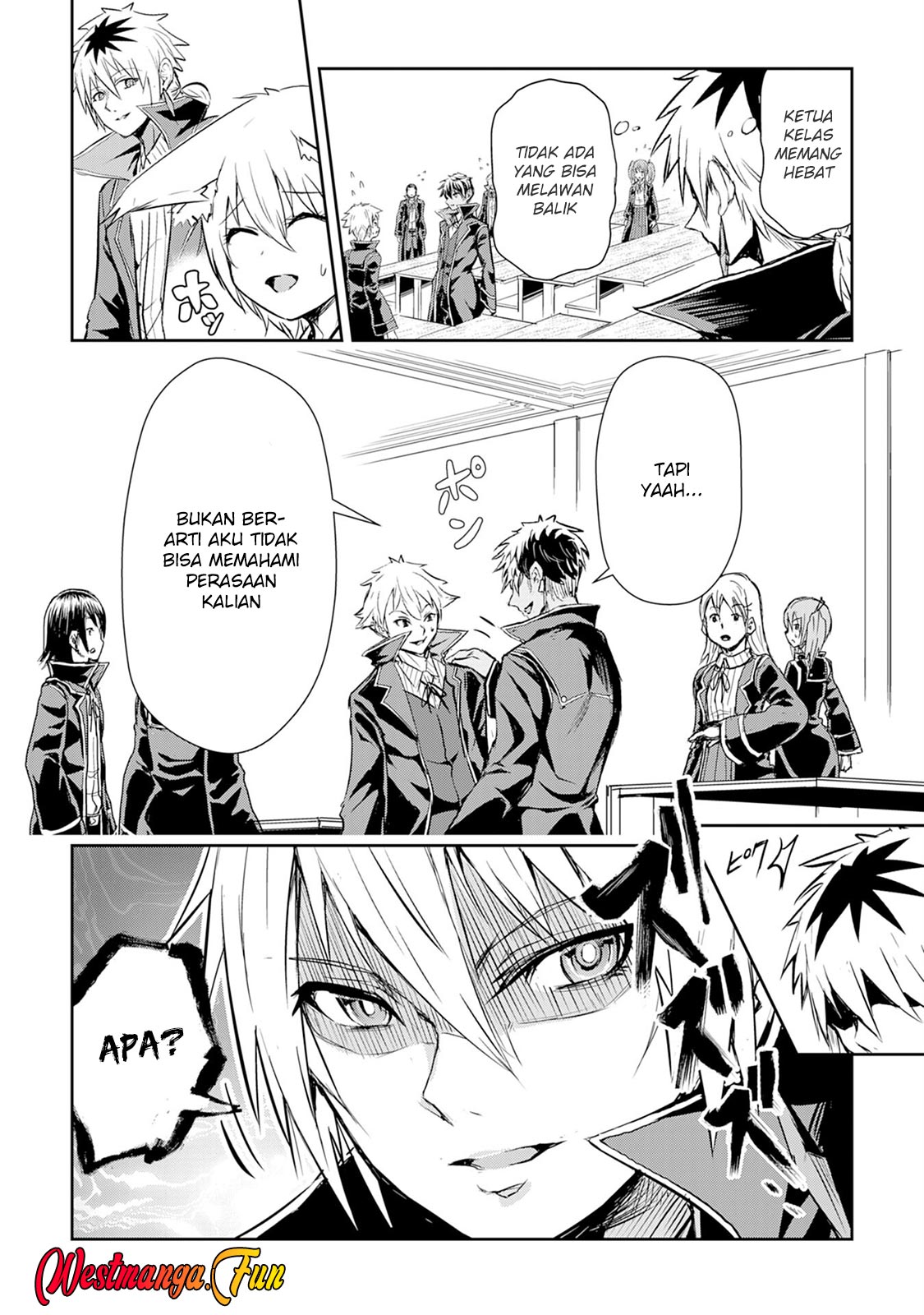 Halaman 10 dari Nanairo Raijyutsushi no Eiyutan Chapter 7