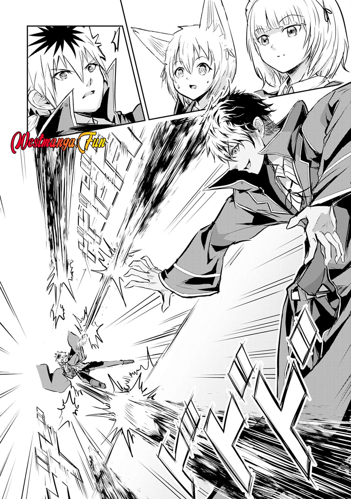 Halaman 22 dari Nanairo Raijyutsushi no Eiyutan Chapter 7