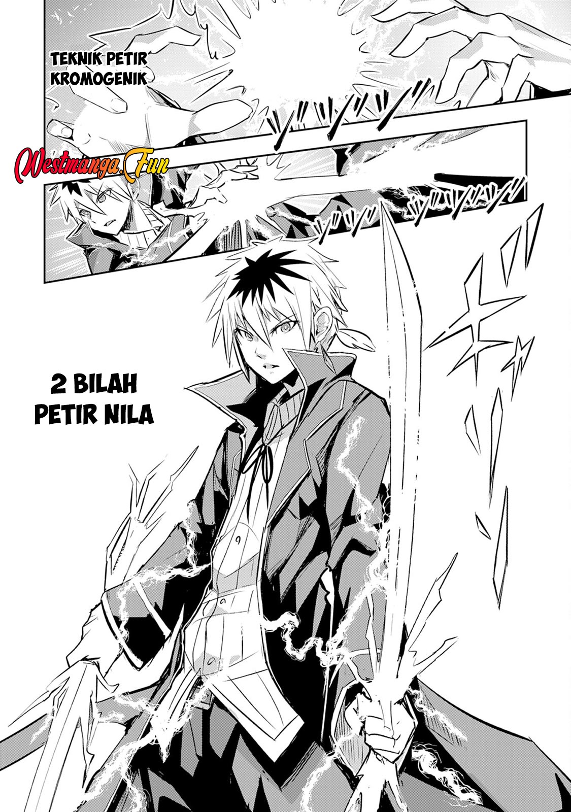 Halaman 26 dari Nanairo Raijyutsushi no Eiyutan Chapter 7