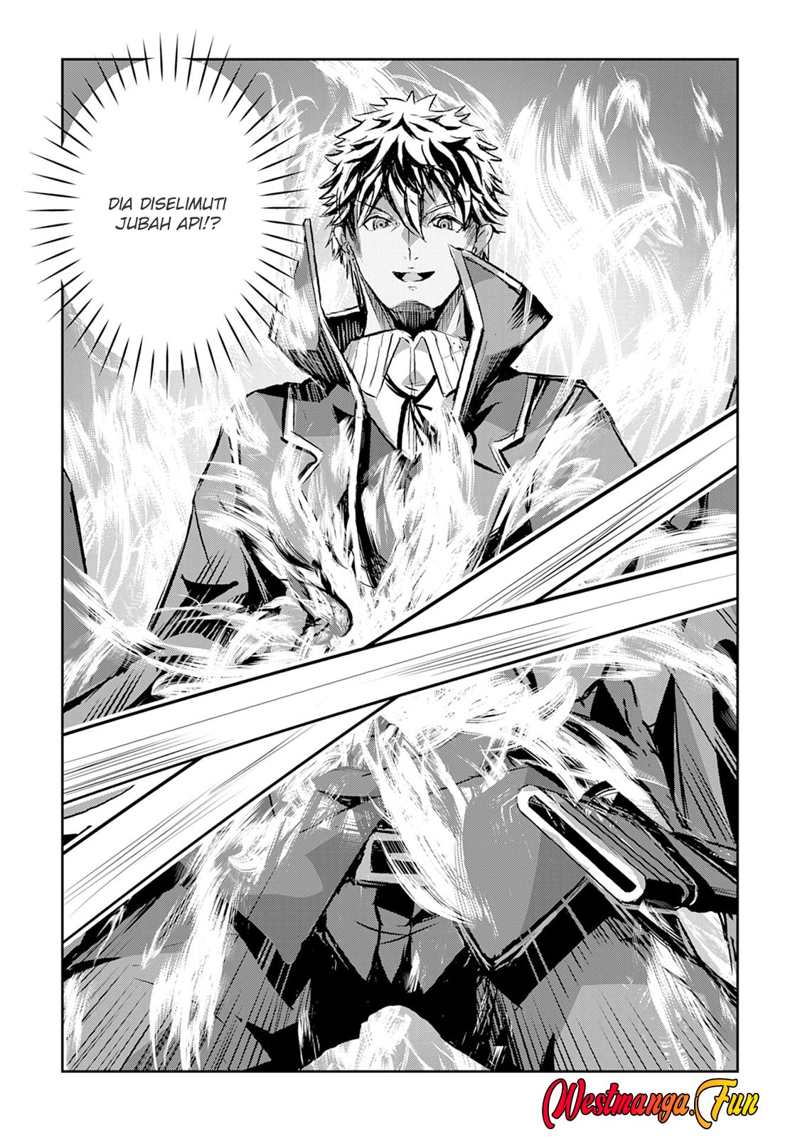 Halaman 32 dari Nanairo Raijyutsushi no Eiyutan Chapter 7