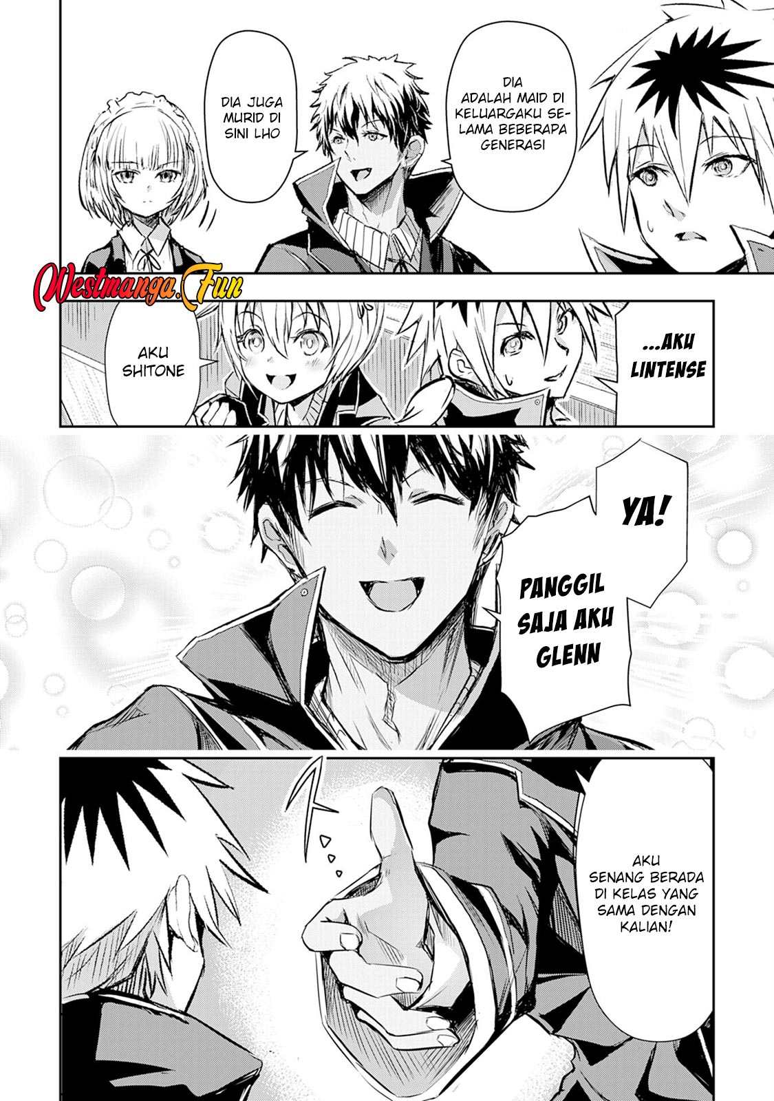 Halaman 6 dari Nanairo Raijyutsushi no Eiyutan Chapter 7