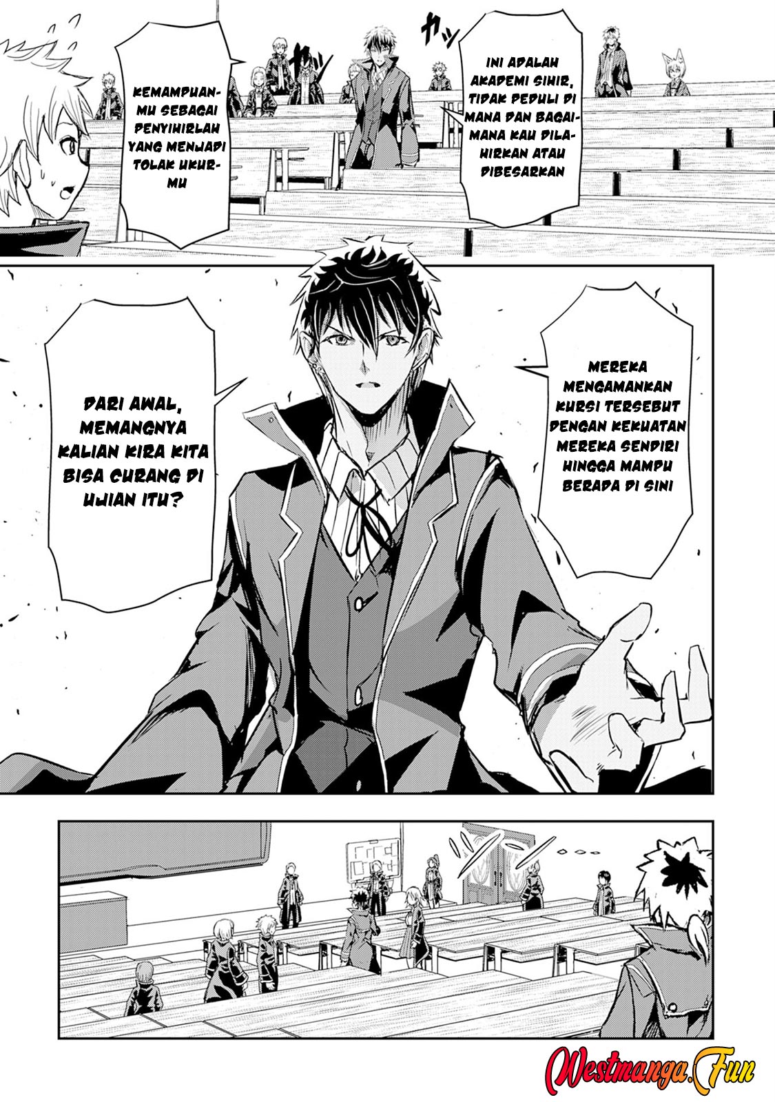 Halaman 9 dari Nanairo Raijyutsushi no Eiyutan Chapter 7