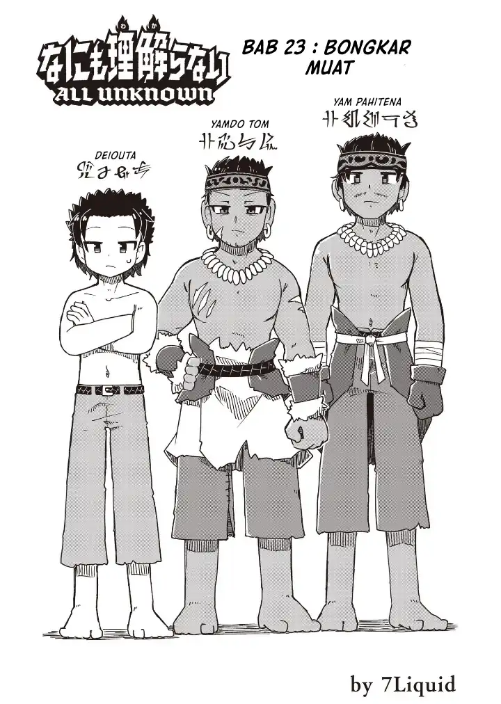 Halaman 1 dari Nani mo Wakaranai Chapter 23