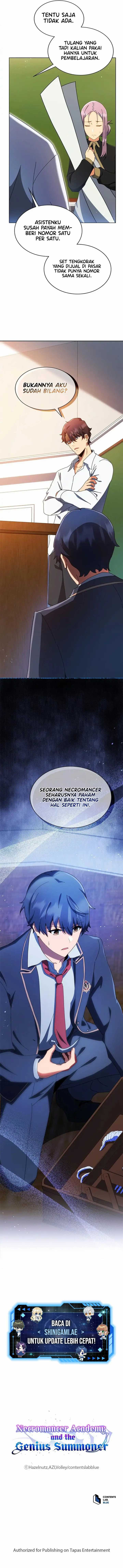 Necromancer Academy and the Genius Summoner Chapter 11 – halaman 13