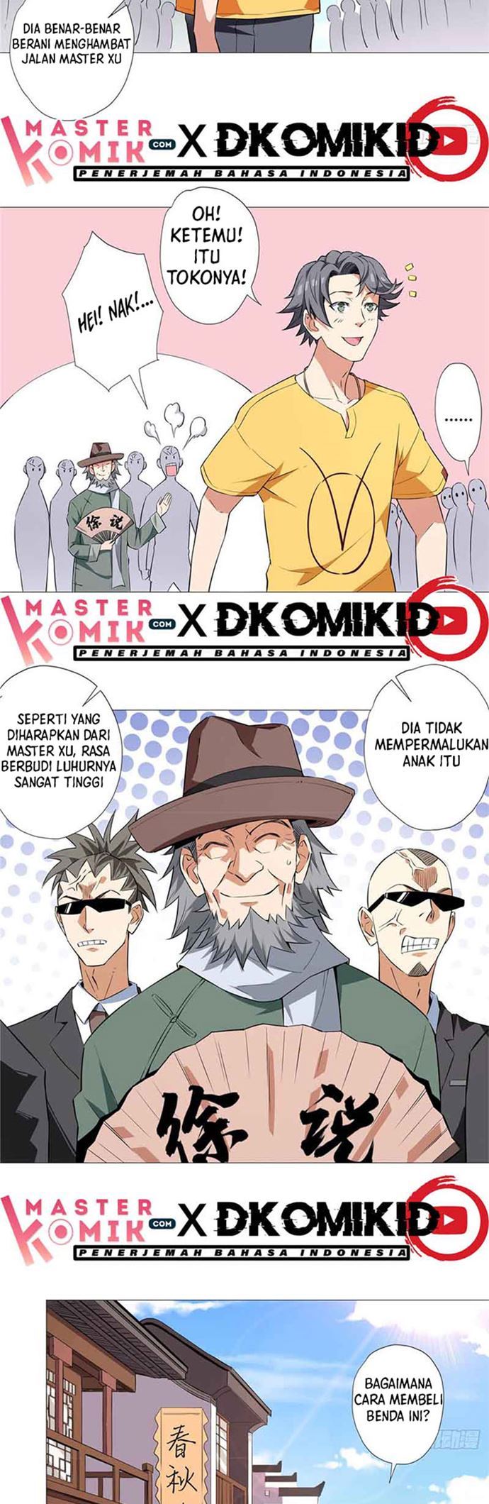 Halaman 20 dari Need For Almighty Master Chapter 7