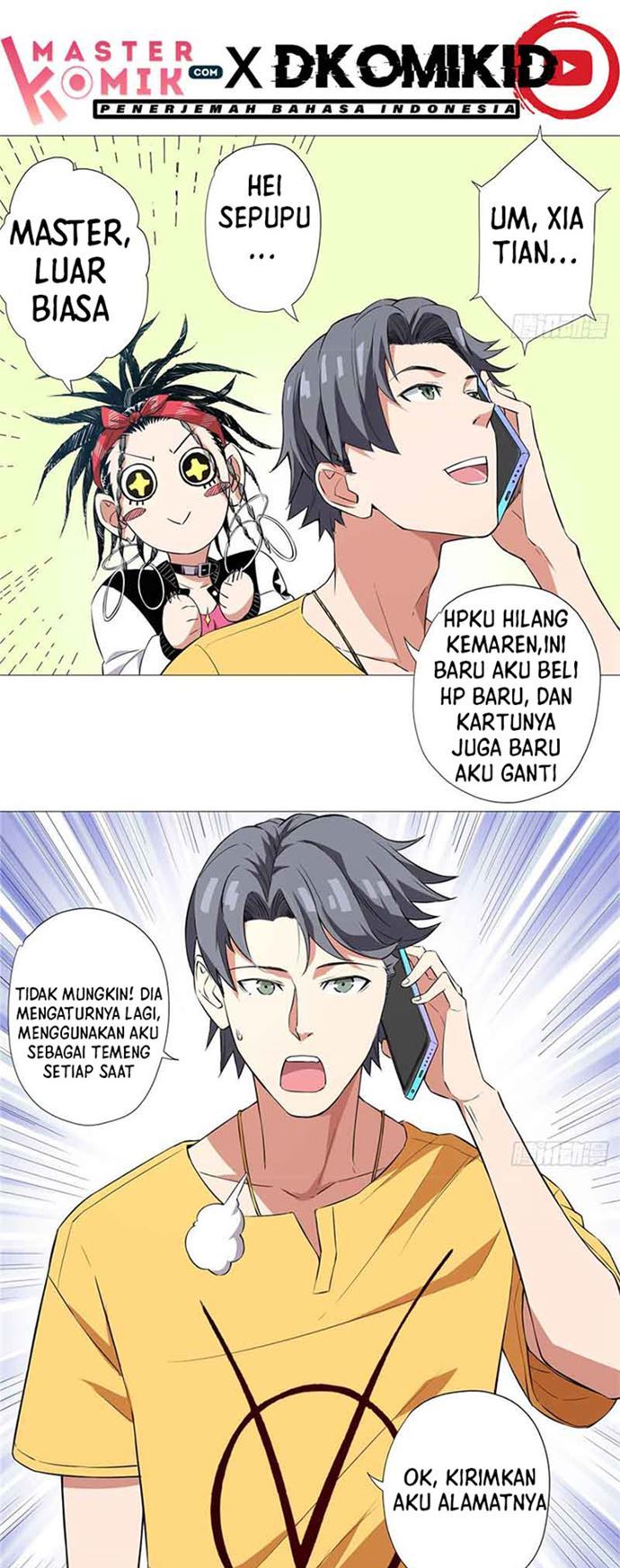 Halaman 6 dari Need For Almighty Master Chapter 7