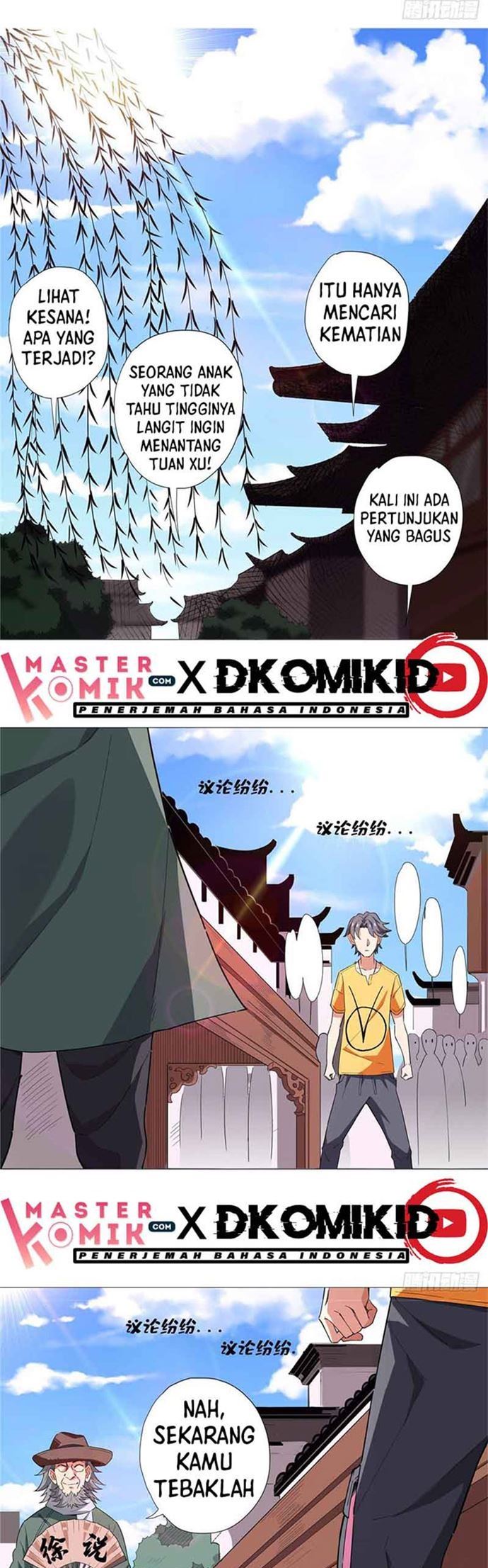 Halaman 6 dari Need For Almighty Master Chapter 8