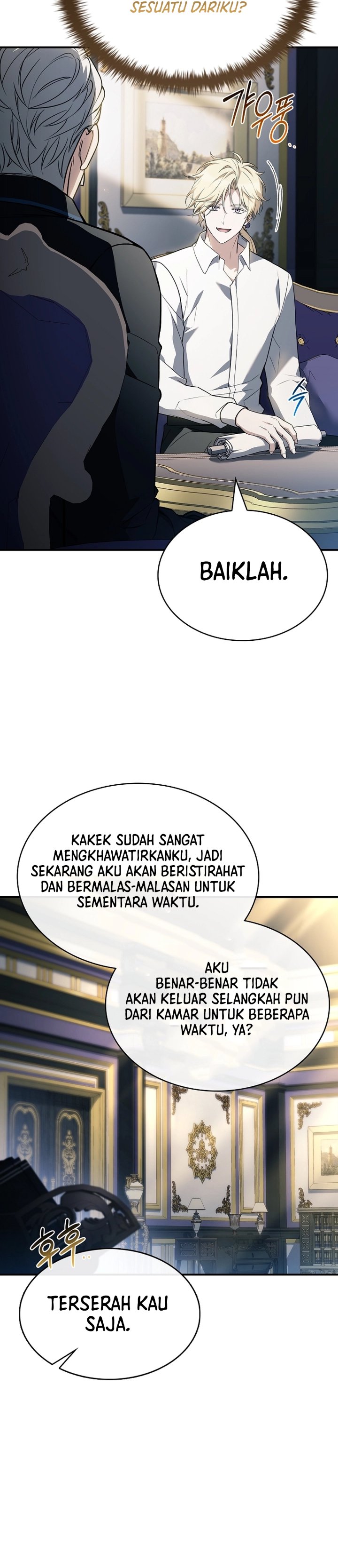 Halaman 14 dari Never Mind the Heir, I'll Focus On Healing Chapter 28