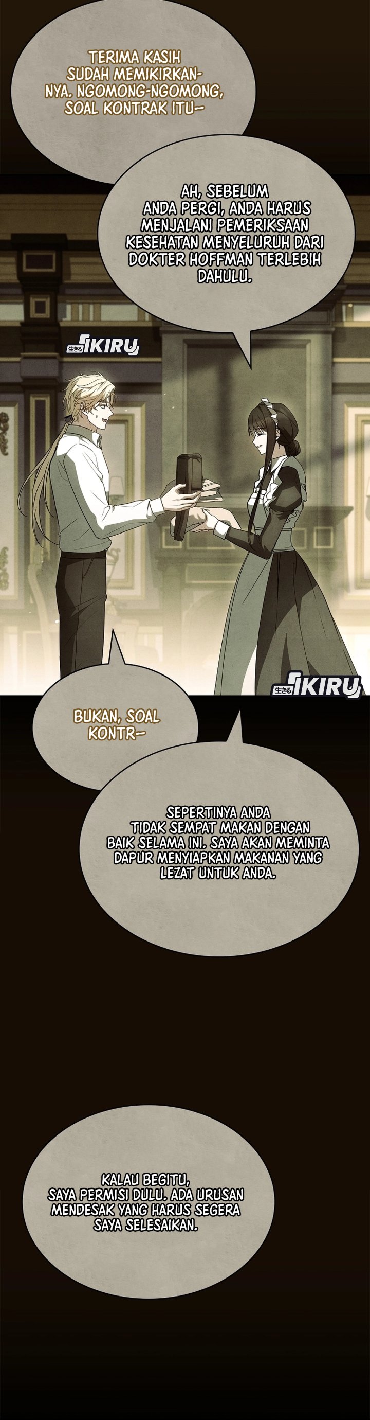 Halaman 25 dari Never Mind the Heir, I'll Focus On Healing Chapter 28