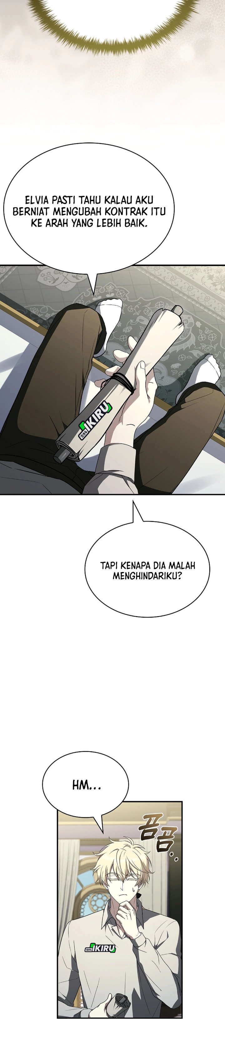 Halaman 27 dari Never Mind the Heir, I'll Focus On Healing Chapter 28
