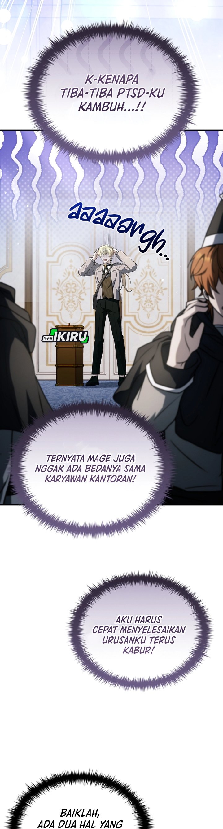 Halaman 33 dari Never Mind the Heir, I'll Focus On Healing Chapter 28