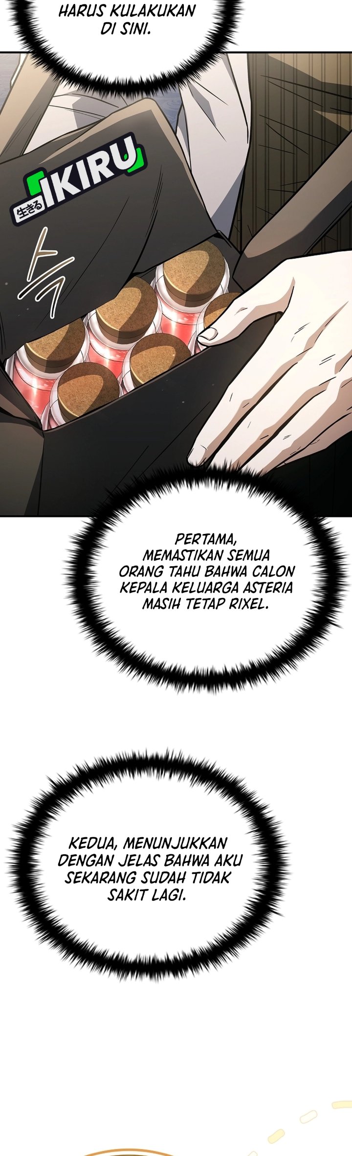 Halaman 34 dari Never Mind the Heir, I'll Focus On Healing Chapter 28
