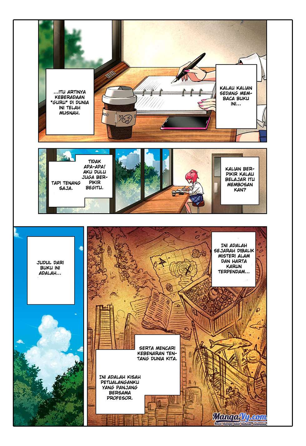 Halaman 2 dari Noah's Notes Chapter 1
