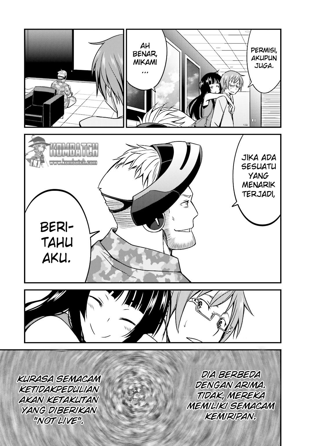 Halaman 14 dari Not Lives Chapter 18