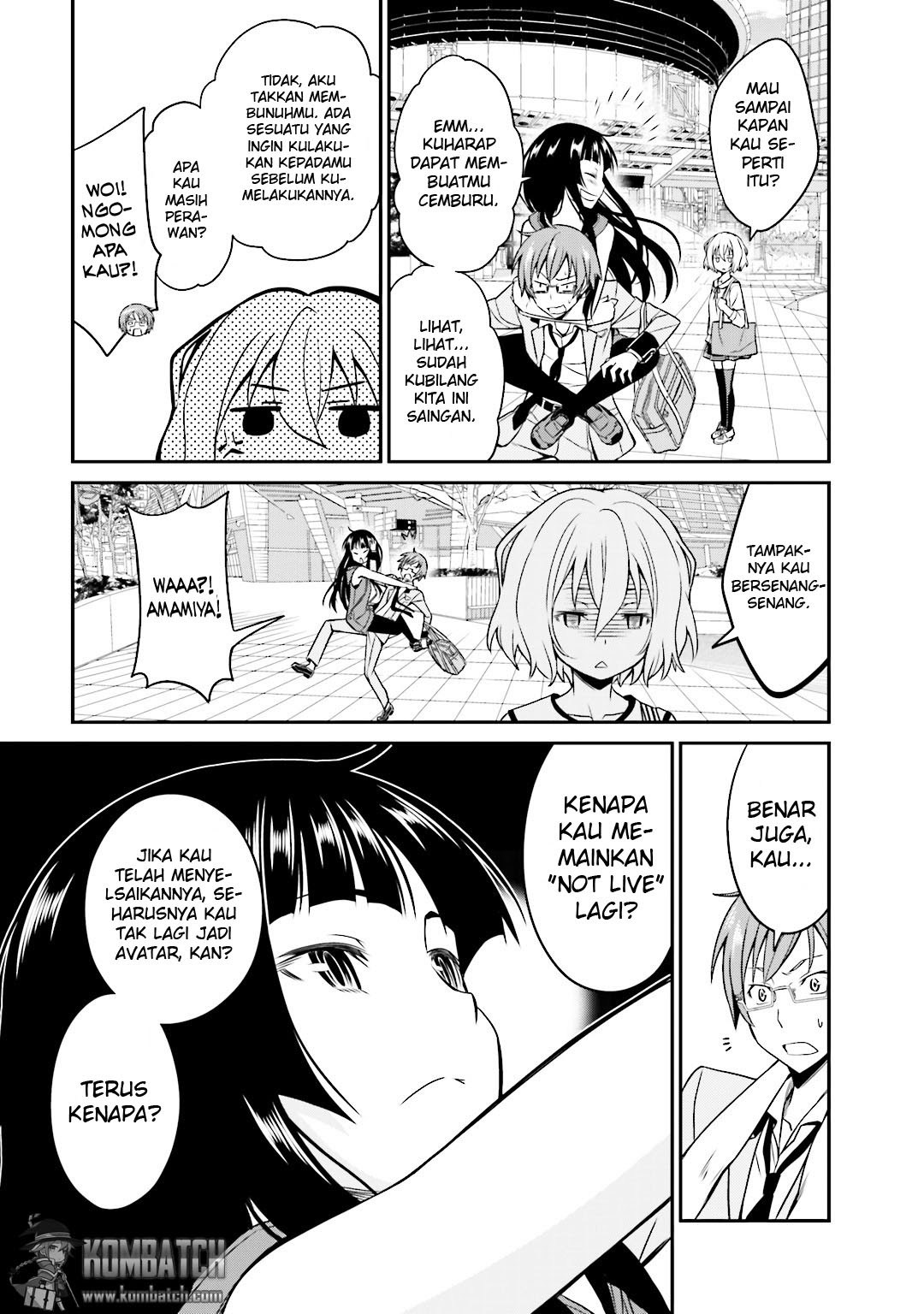 Halaman 16 dari Not Lives Chapter 18