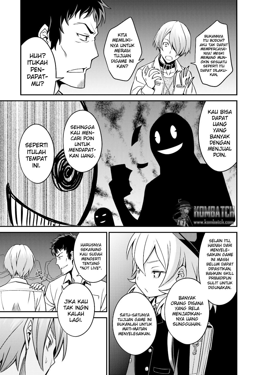 Halaman 22 dari Not Lives Chapter 18