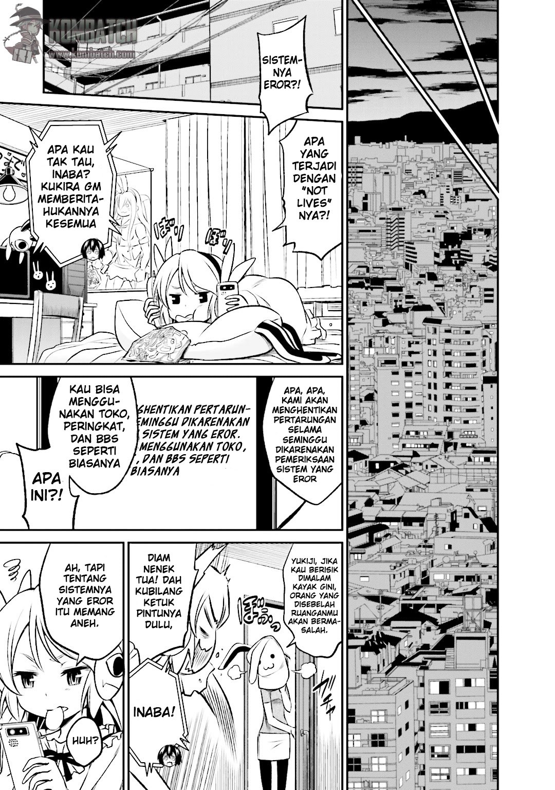 Halaman 20 dari Not Lives Chapter 24