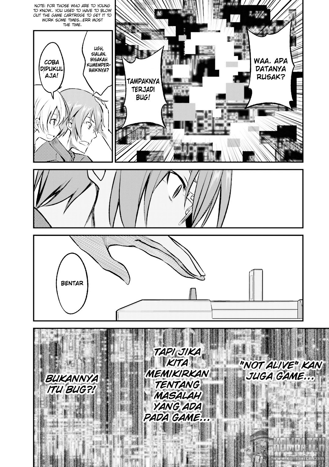 Halaman 18 dari Not Lives Chapter 25