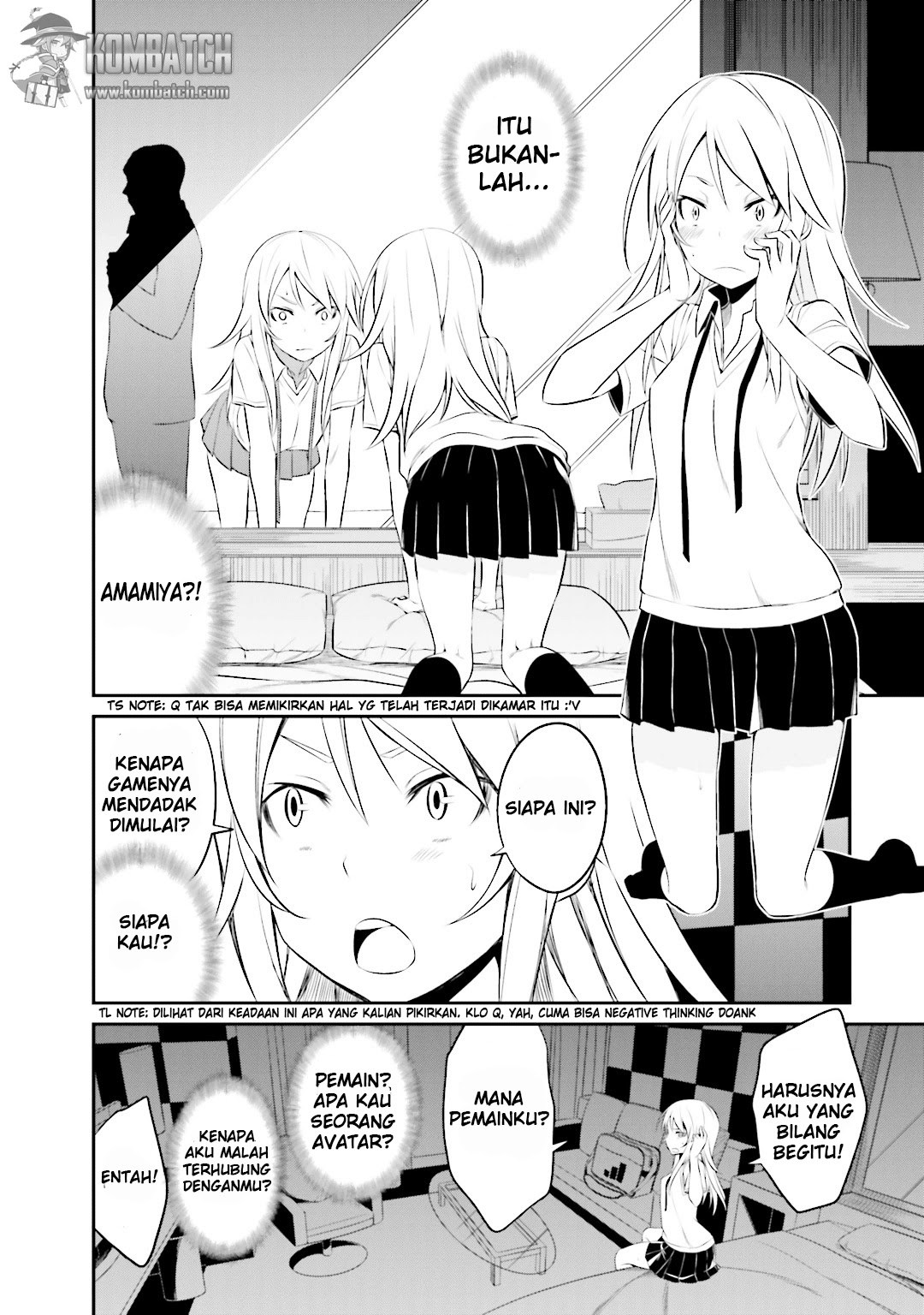 Halaman 23 dari Not Lives Chapter 28
