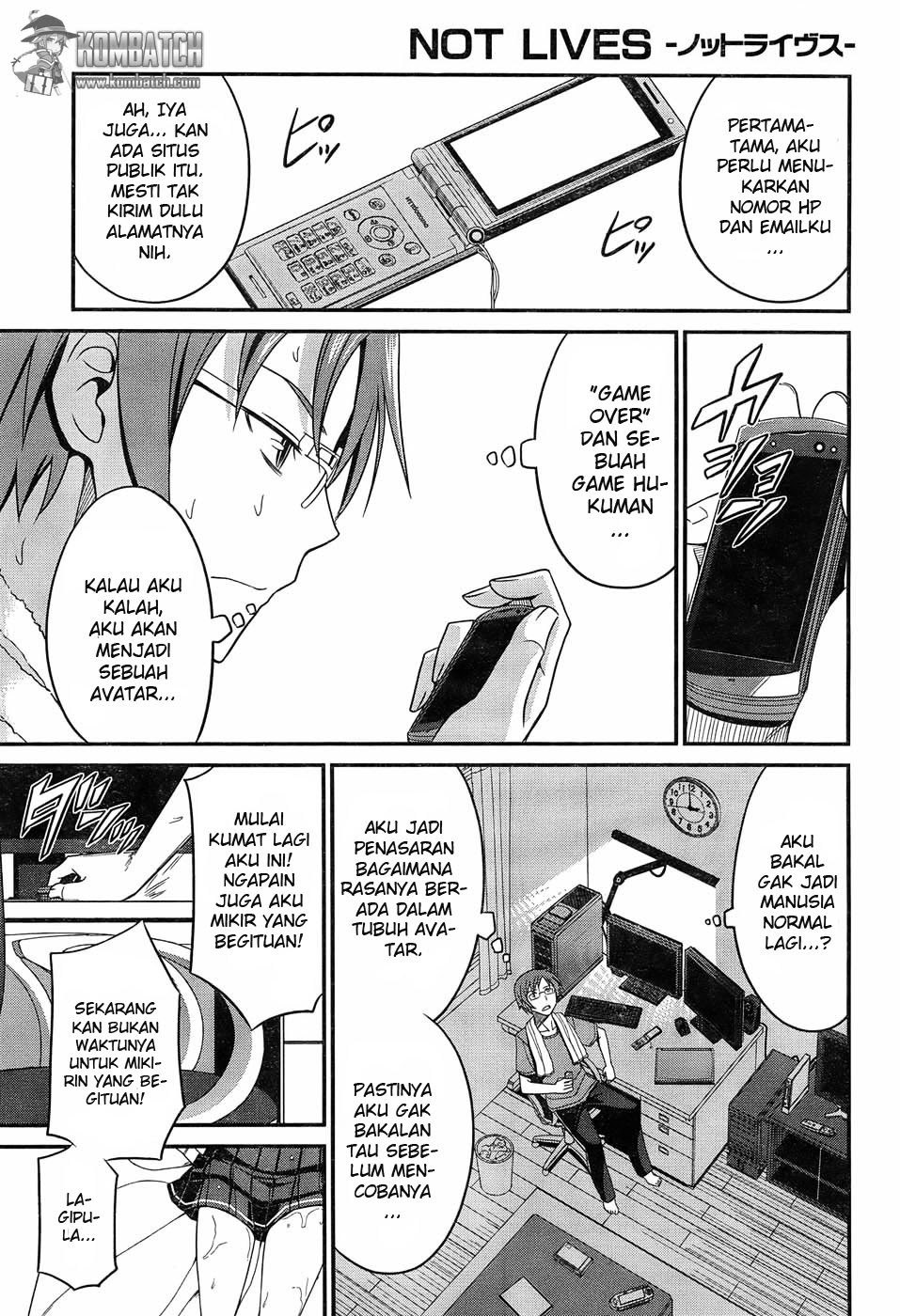 Halaman 16 dari Not Lives Chapter 5