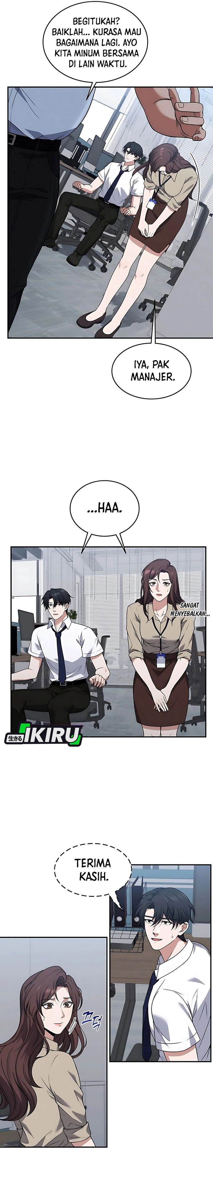 Halaman 12 dari Office Worker in the Ice Age Apocalypse Chapter 1
