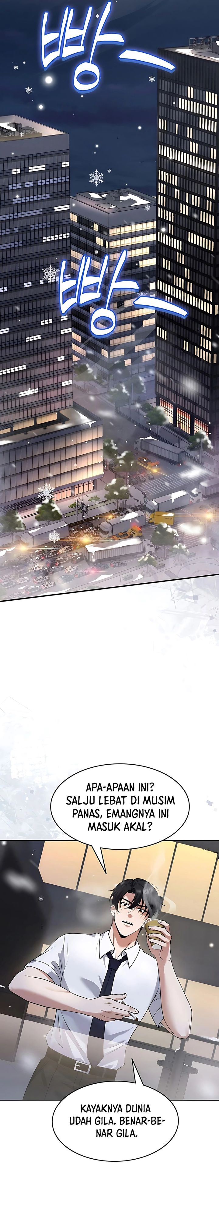 Halaman 24 dari Office Worker in the Ice Age Apocalypse Chapter 1