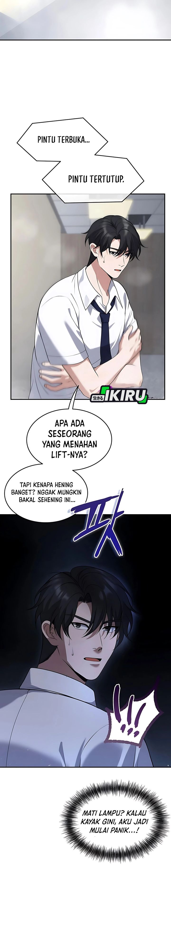 Halaman 28 dari Office Worker in the Ice Age Apocalypse Chapter 1