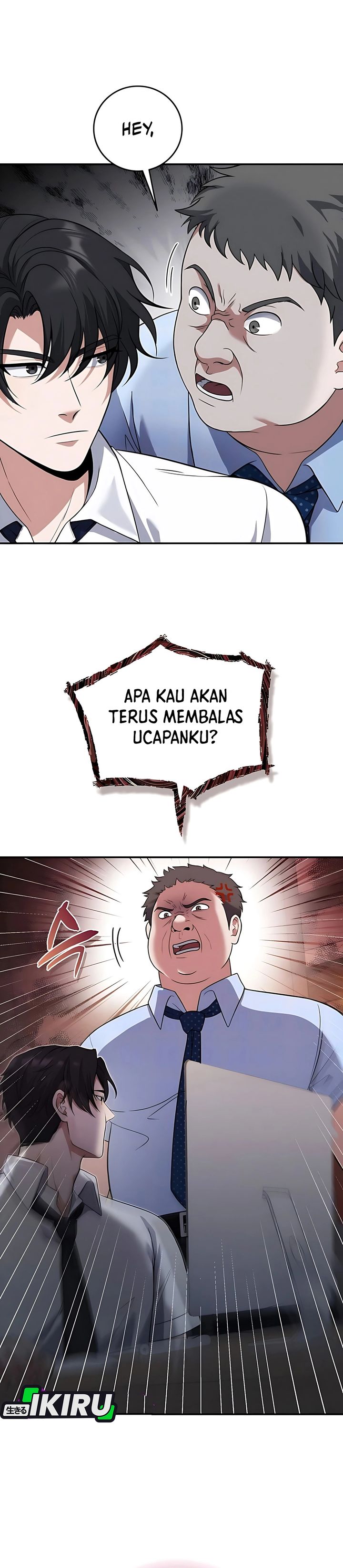 Halaman 8 dari Office Worker in the Ice Age Apocalypse Chapter 1