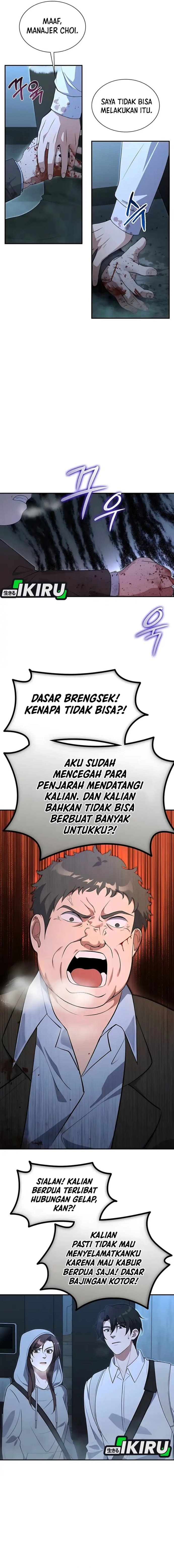 Halaman 19 dari Office Worker in the Ice Age Apocalypse Chapter 11