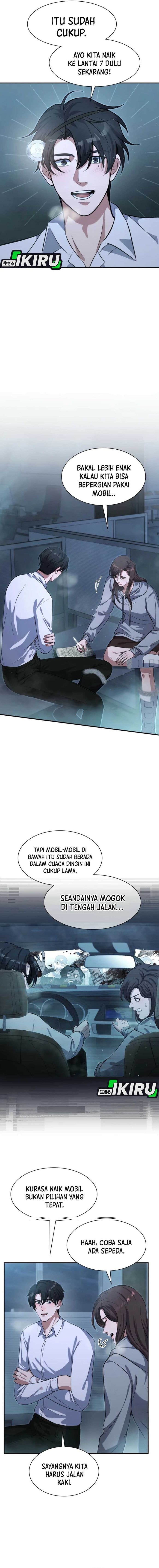 Halaman 13 dari Office Worker in the Ice Age Apocalypse Chapter 12