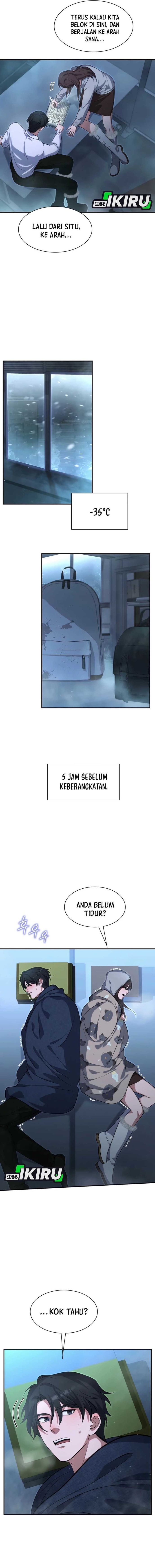 Halaman 14 dari Office Worker in the Ice Age Apocalypse Chapter 12