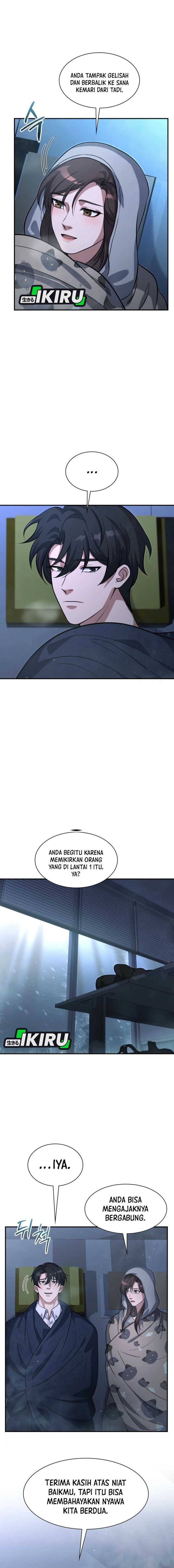 Halaman 15 dari Office Worker in the Ice Age Apocalypse Chapter 12