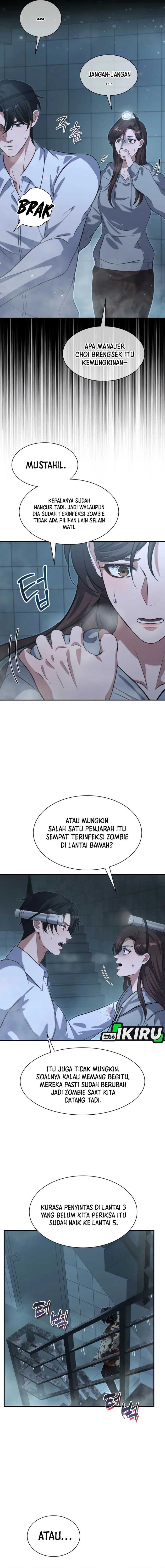 Halaman 8 dari Office Worker in the Ice Age Apocalypse Chapter 12