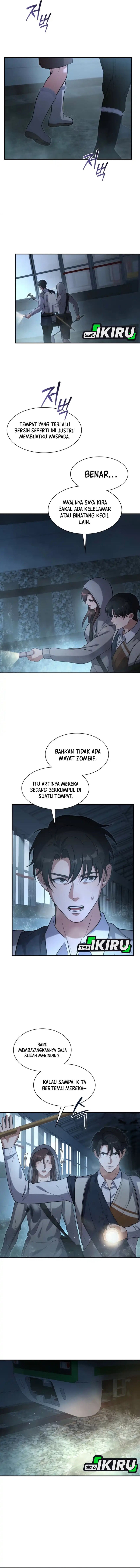 Halaman 14 dari Office Worker in the Ice Age Apocalypse Chapter 15
