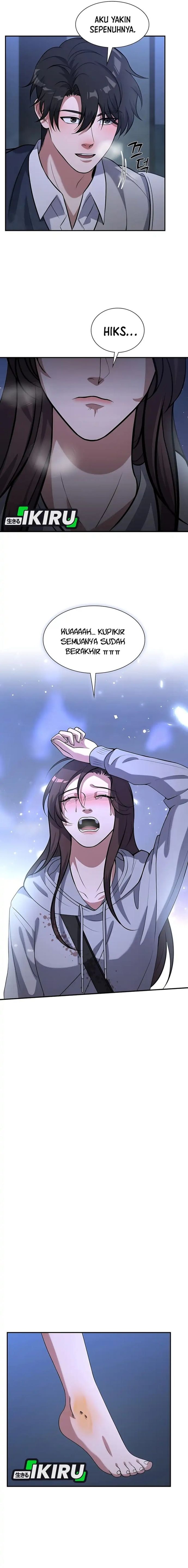 Halaman 17 dari Office Worker in the Ice Age Apocalypse Chapter 17