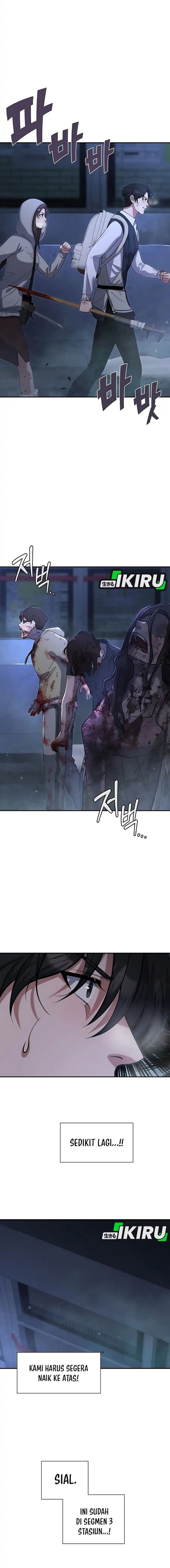 Halaman 3 dari Office Worker in the Ice Age Apocalypse Chapter 17