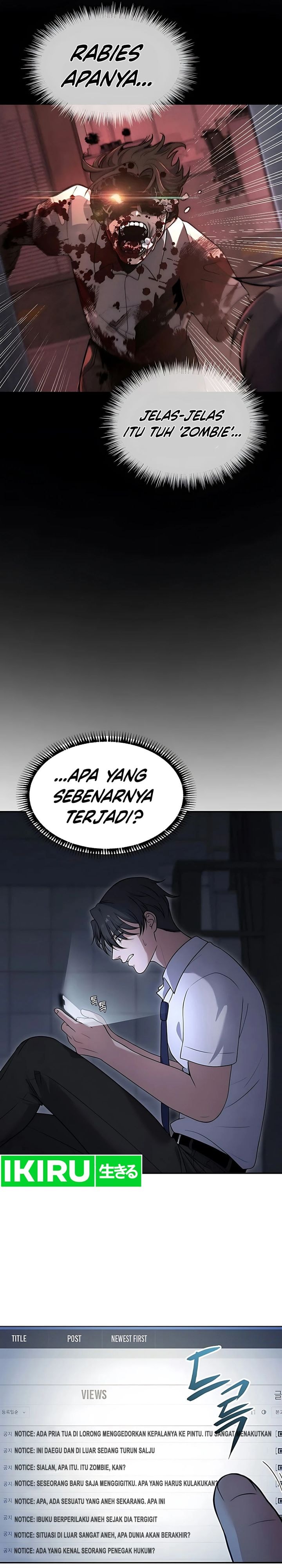 Halaman 11 dari Office Worker in the Ice Age Apocalypse Chapter 2