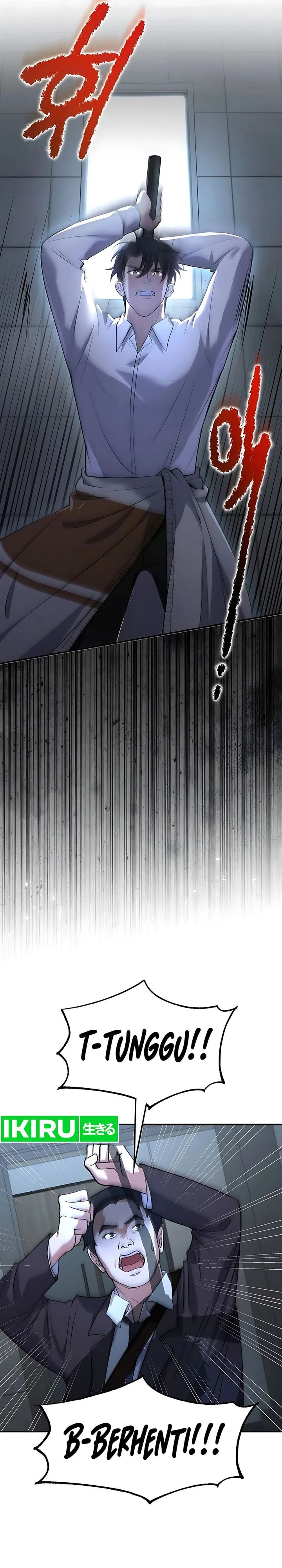 Halaman 33 dari Office Worker in the Ice Age Apocalypse Chapter 2