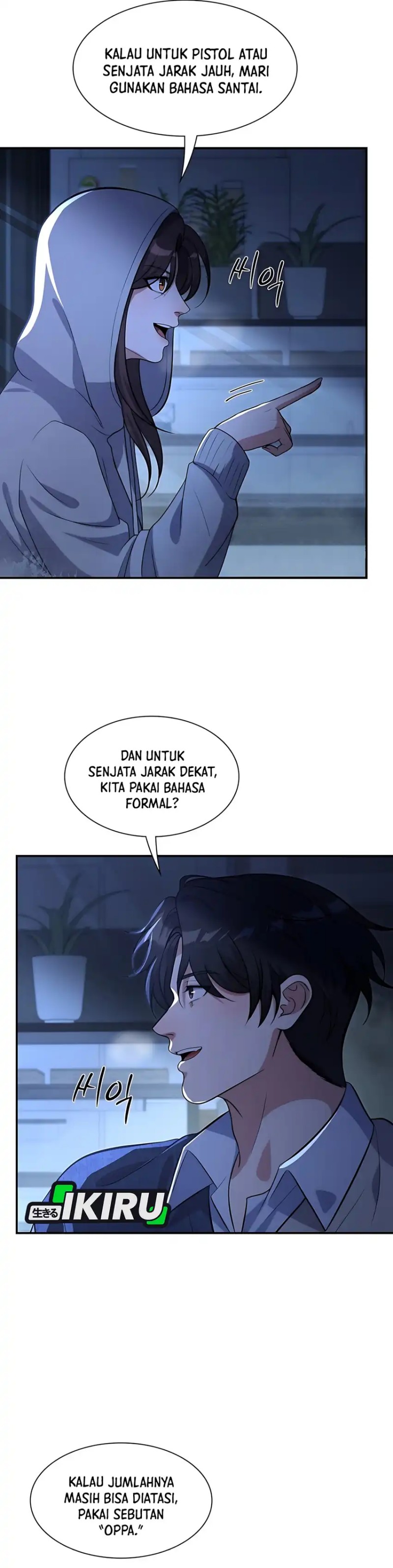 Halaman 2 dari Office Worker in the Ice Age Apocalypse Chapter 20