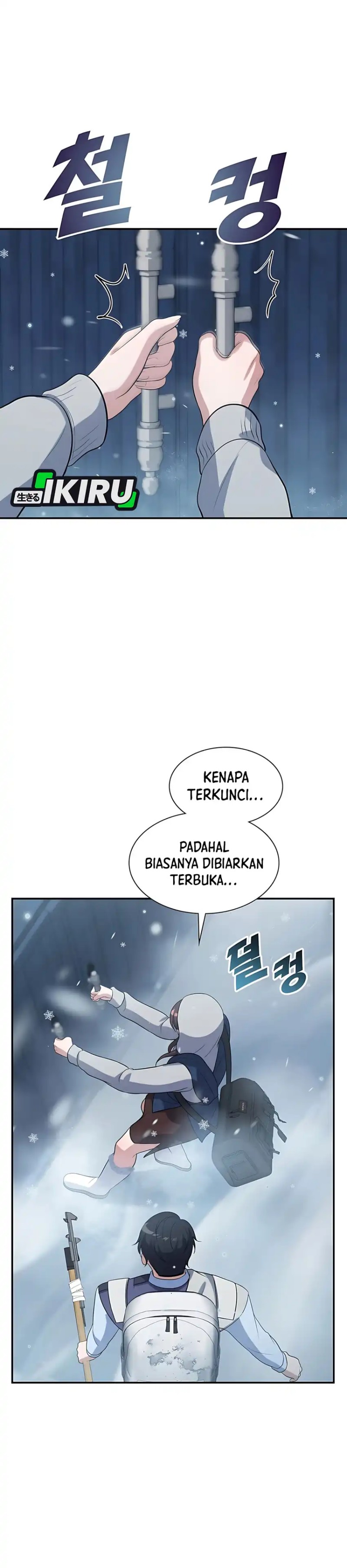 Halaman 26 dari Office Worker in the Ice Age Apocalypse Chapter 20