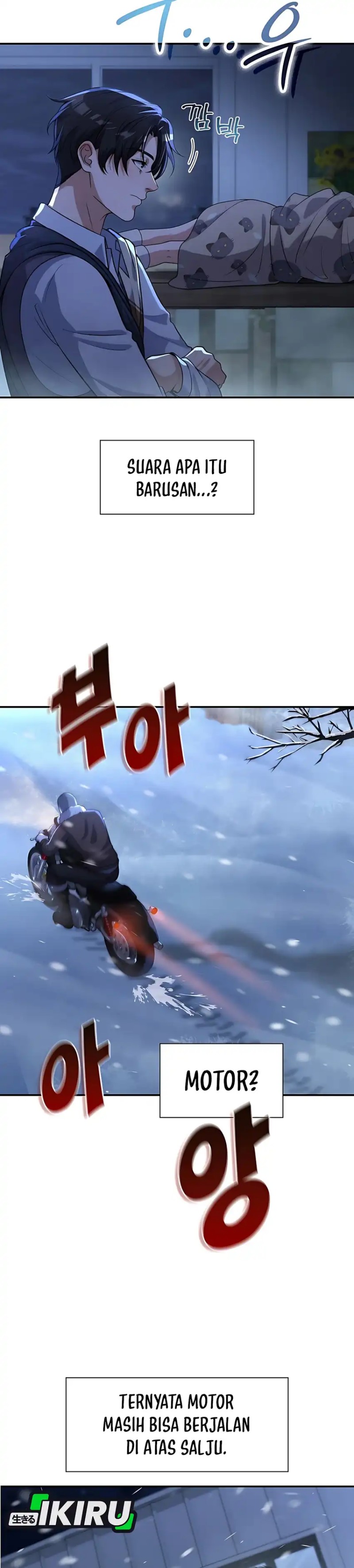 Halaman 8 dari Office Worker in the Ice Age Apocalypse Chapter 20