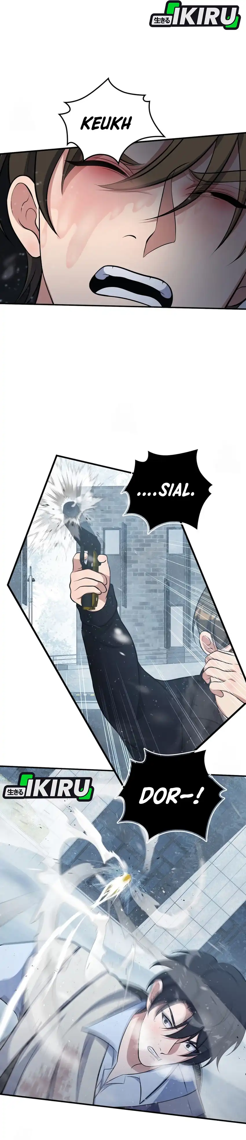Halaman 15 dari Office Worker in the Ice Age Apocalypse Chapter 21