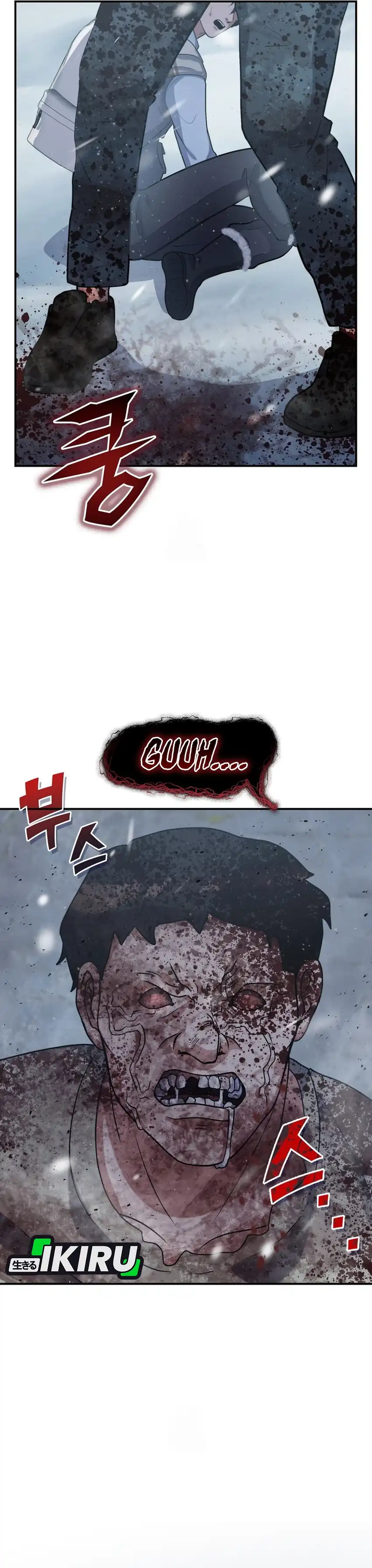 Halaman 33 dari Office Worker in the Ice Age Apocalypse Chapter 21