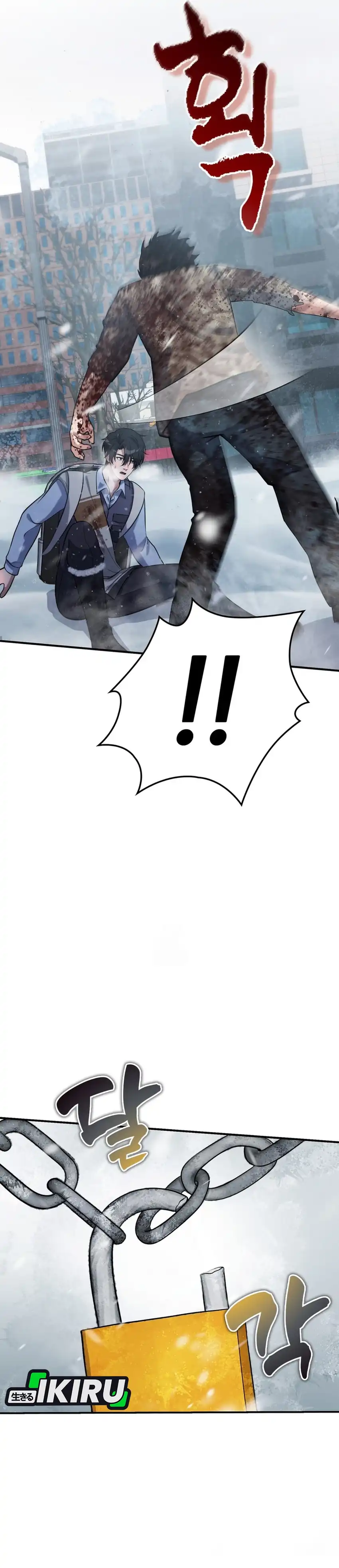 Halaman 34 dari Office Worker in the Ice Age Apocalypse Chapter 21