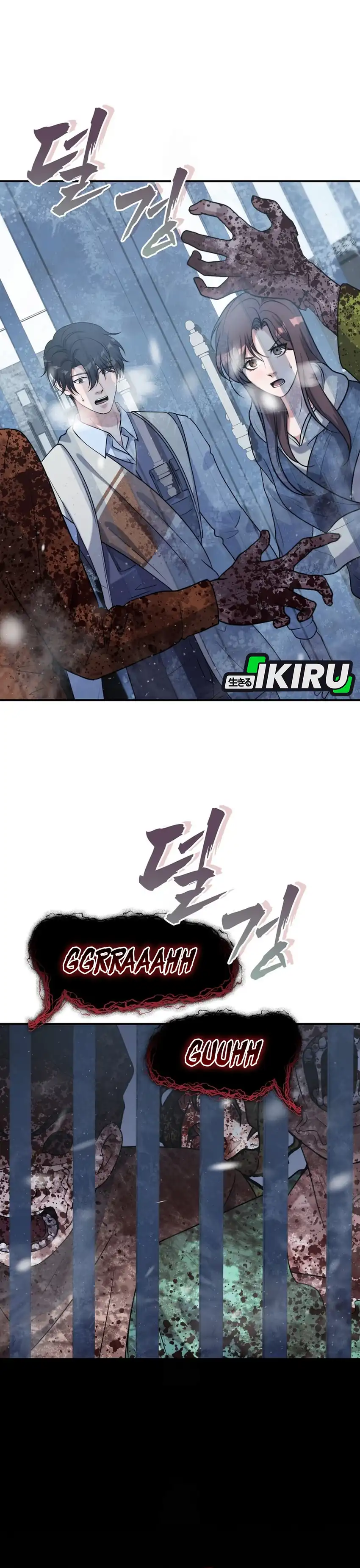 Halaman 37 dari Office Worker in the Ice Age Apocalypse Chapter 21