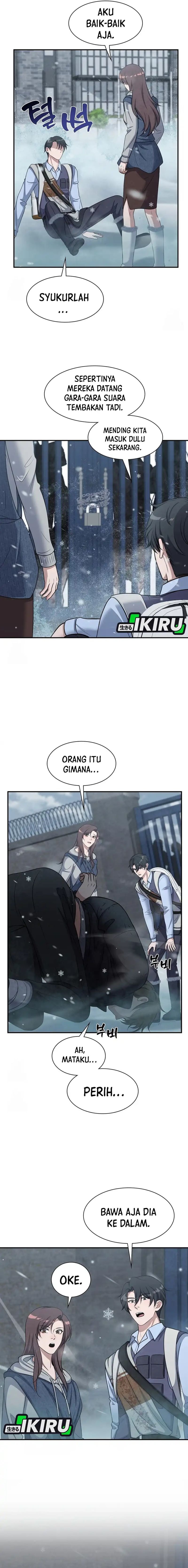 Halaman 2 dari Office Worker in the Ice Age Apocalypse Chapter 22